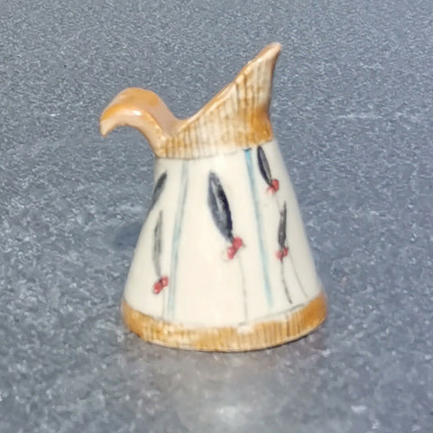 Seedlings Jug - handmade ceramic