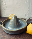 Oyster Blue Handmade Ceramic Juicer