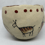 Hand Made Stoneware Pinch Pot - Ceramic