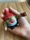 Hand Sculpted Drinking Gnome