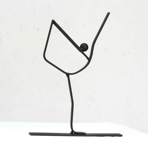 Dancer Yoga Pose - Steel Sculpture