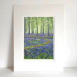 Bluebell Wood with mount