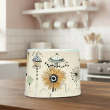 Flowertown Vase or Utensil Holder - handmade ceramic