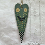 Blackbird - Wooden Hanging Decoration