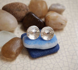 Silver Earrings - Daisy Stud Earrings