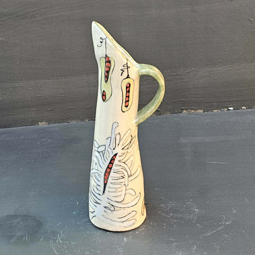 Lovebug Jug - handmade ceramic