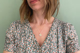 Gold & Silver Daisy Necklace by Curious Magpie Jewellery (2)