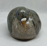Original Handmade Stoneware Pigeon - Ceramic Sculpture