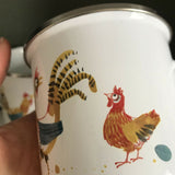 Cockerels - Enamel Mug