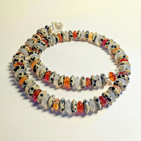 Autumnal Gemstone Necklace