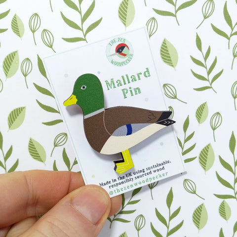 Mallard Pin Badge