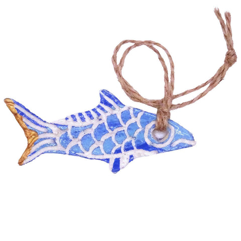 Fish 2 Ceramic Hanging Decoration