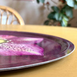 Hellebore - Round Tray (Purple)