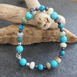 Turquoise Bead Bracelet