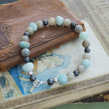Semi-precious Bead Bracelet
