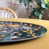Folk Birds - Round Tray
