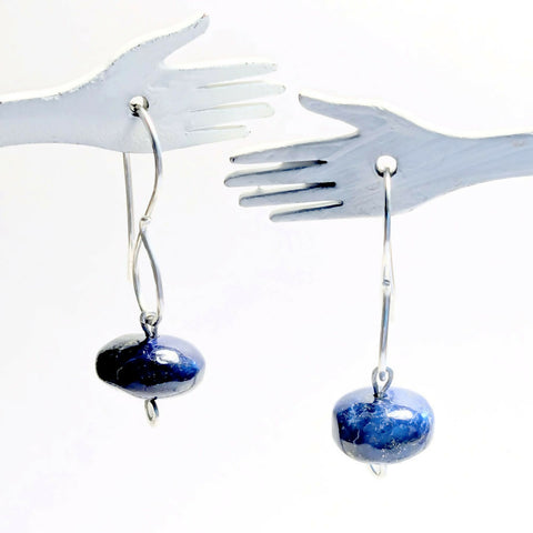 Rich Blue Lapis Lazuli Earrings