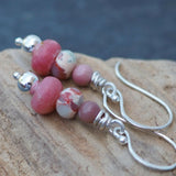 Pretty In Pink Dangle Earrings