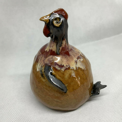 Small Stoneware Chicken - Ceramics