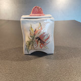 Sunflower Keepsake Pot - handmade ceramic
