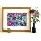Alliums and honesty