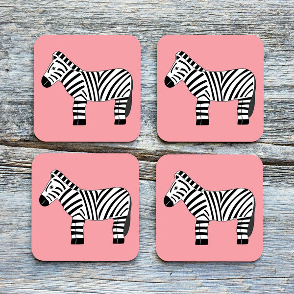 Zebra Coaster | Greeting Cards and Stationery