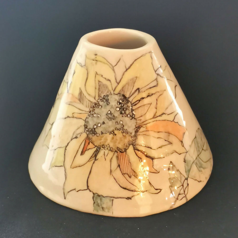 Sunflower Sunset Pot/Vase