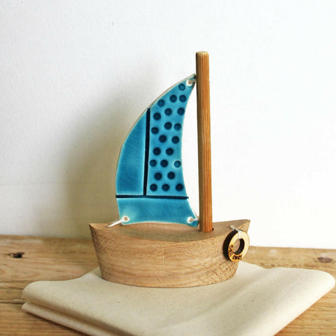 Boat - DArk Blue Sail