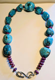 Vivid Blue Peruvian Necklace