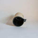 Textured vase black 02
