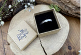 Silver Petal Echo Ring by Curious Magpie Jewellery (1)