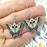 Swallowtail Dangle Earrings