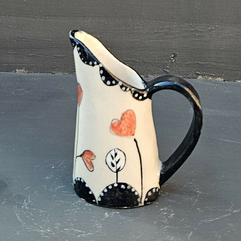 Love Blooms Jug - handmade ceramic