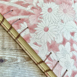 Pink Floral Kimono Silk - Journal