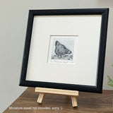 Chicken - Etching Print
