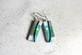 Garden Trails - Fused Glass Earrings