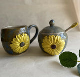 Handmade Ceramic Sunflower Cup