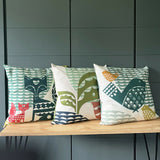 3 cushions together