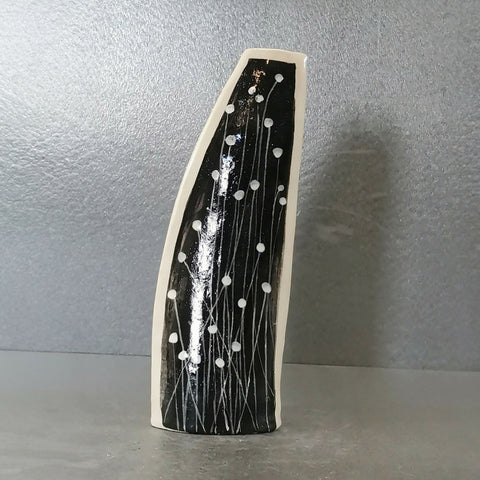 Night Poppies Vase - handmade ceramic