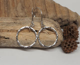 Silver Hoop Earrings