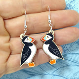 Puffin Drop Earrings