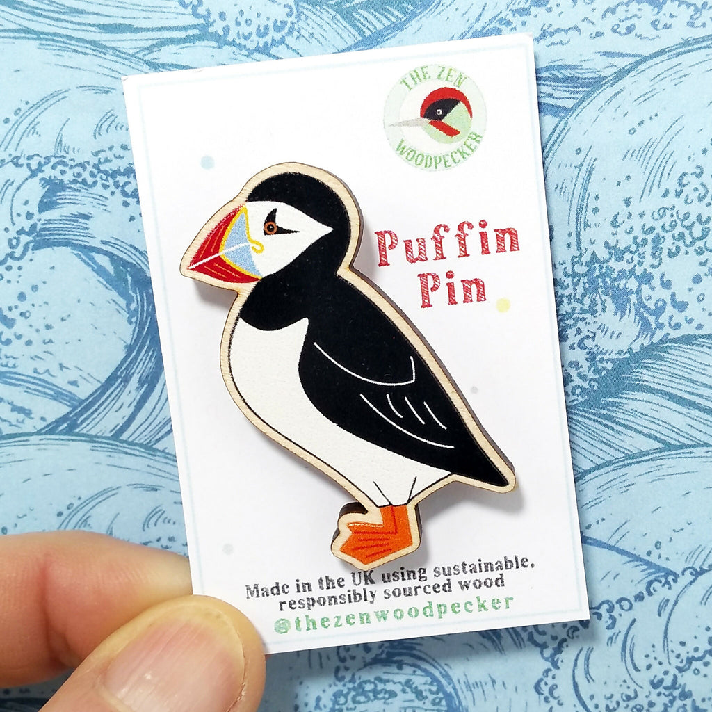 Puffin Pin Badge