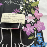 Cat Among the Flowers - Tea Towel