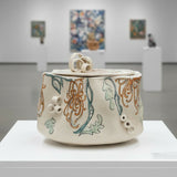 Wonderland Lidded Pot - handmade ceramic