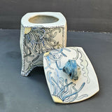 Entanglement Keepsake Pot - handmade ceramic