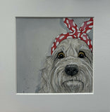 Dotty Doodle - Original Watercolour Painting