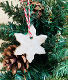 Handmade Ceramic Christmas Decorations - Set of 3