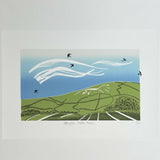 Uffington White Horse Giclee Print