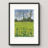 Daffodils - A4 Giclée Print