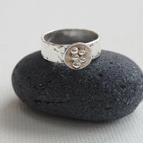 Sterling Silver Nest Ring - Size M